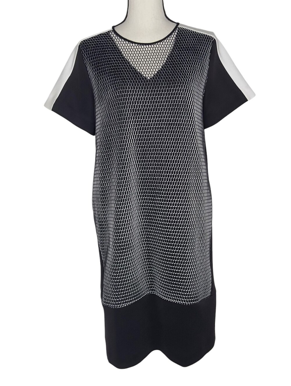 Reed Krakoff For Kohls Novelty Sheath Mini Dress RKMS60011 NWT Large